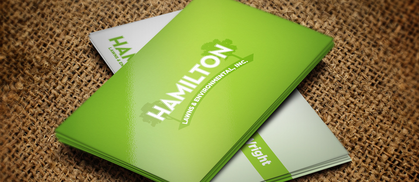 Hamilton Lawns & Environmental Business Cards