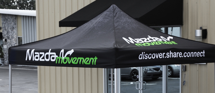 Mazda Movement Event Canopy