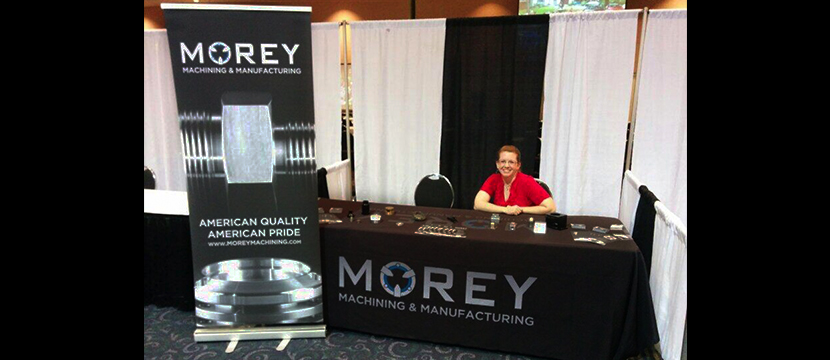 Morey Machining Trade Show Display